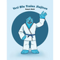 Yeti Blu Trains Jiujitsu - Paperback