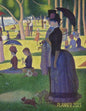 Georges Seurat Planner 2021: A Sunday on La Grande Jatte Beautiful Pointillism Year Agenda: January - December Calendar (12 Months) Artistic Impres - Paperback