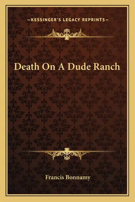 Death on a Dude Ranch - Paperback