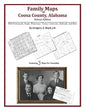 Family Maps of Coosa County, Alabama, Deluxe Edition - Paperback