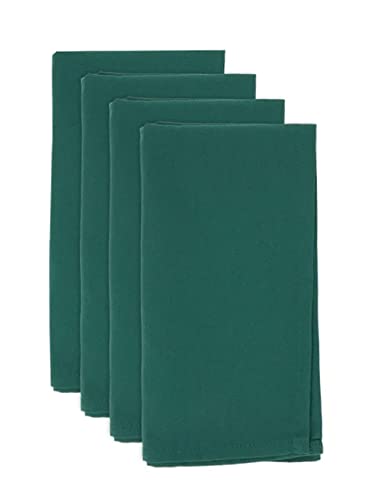 Fennco Styles Classic Solid Design Napkins, 20-inch Square, Set of 4