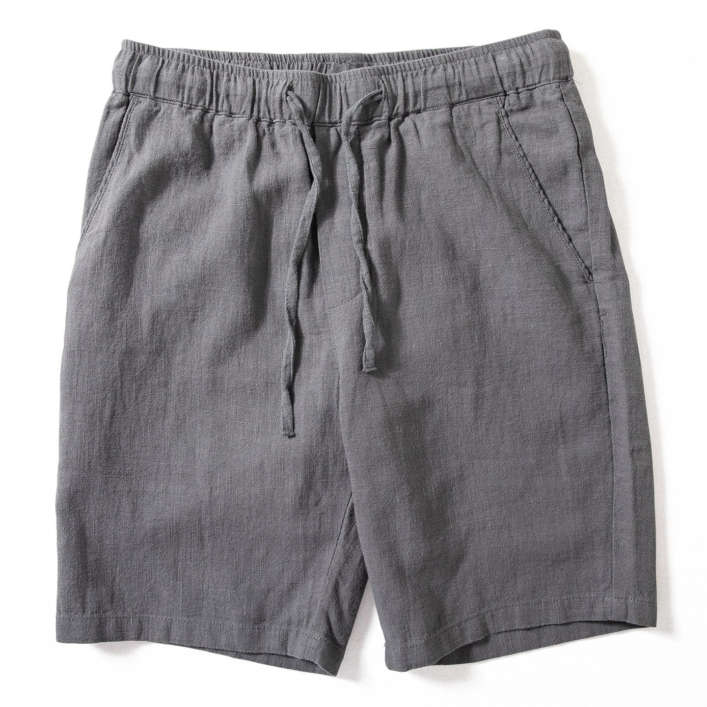 Men's Slim-fit Straight-leg Hemp Five-pocket Pants