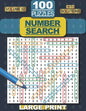 100 Number Search Puzzles: Number Search Puzzle Book for Adults, Teens and Seniors, Large Print-Edition, with Solutions, Vol 02 (Search and Find) - Paperback
