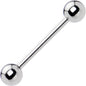 16G Straight Stainless Steel Barbell 1/2 4mm