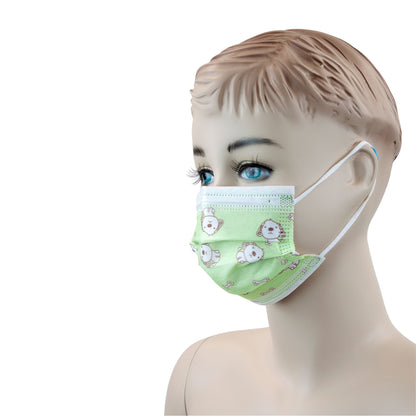 Dynarex Child Face Mask - 50ea/bx, 12bxs/cs (600 Count)