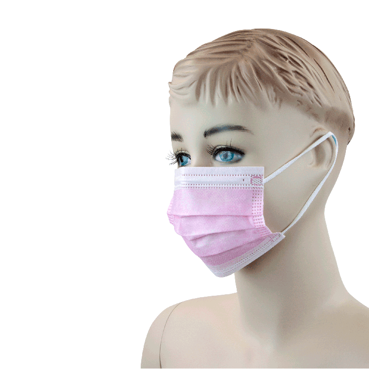 Dynarex Child Face Mask - 50ea/bx, 12bxs/cs (600 Count)