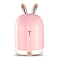 220ml Cool Mist Humidifier Ultrasonic Air Diffuser Atomizer with 7 Color