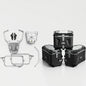 LOBOO CONQUEROR Aluminum Cases & Racks Set for BMW R1300GS / R1300GS Adventure