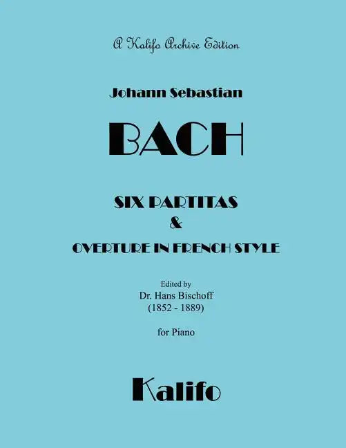 Six Partitas - Paperback