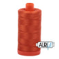 2240 Rusty Orange Aurifil Cotton 50wt Large Spool