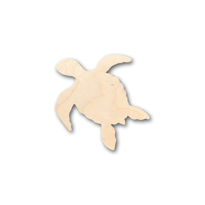 Unfinished Wood Sea Turtle Shape - Craft - up to 46" DIY