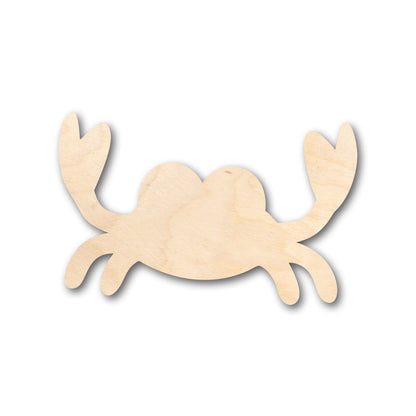 Unfinished Wood Simple Crab Shape - Craft - up to 46" DIY