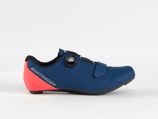 Bontrager Circuit Road 36 Nautical Navy/RadioactivCoral Shoe