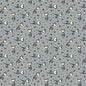 Gray Heart Blossoms Love Ink 3384 Cotton 44/45 Fabric Per Yard