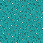 Teal Hearts Love Ink 3388 Cotton 44/45 Fabric Per Yard