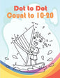 Dot to Dot Count to 10-20: Funny Dot to Dot for Kids Ages 3-5 And 6-8 - Paperback