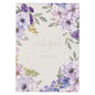 KJV Bible Giant Print Full-Size Faux Leather Floral - Leather