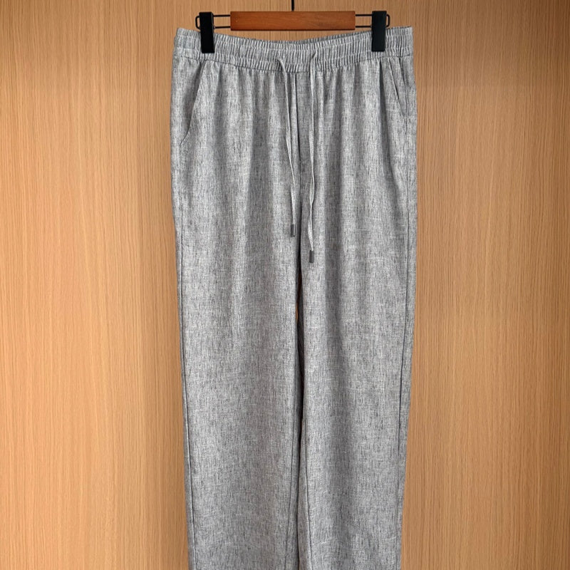 Mens Lightweight Cooling Loose-fit Casual Pants
