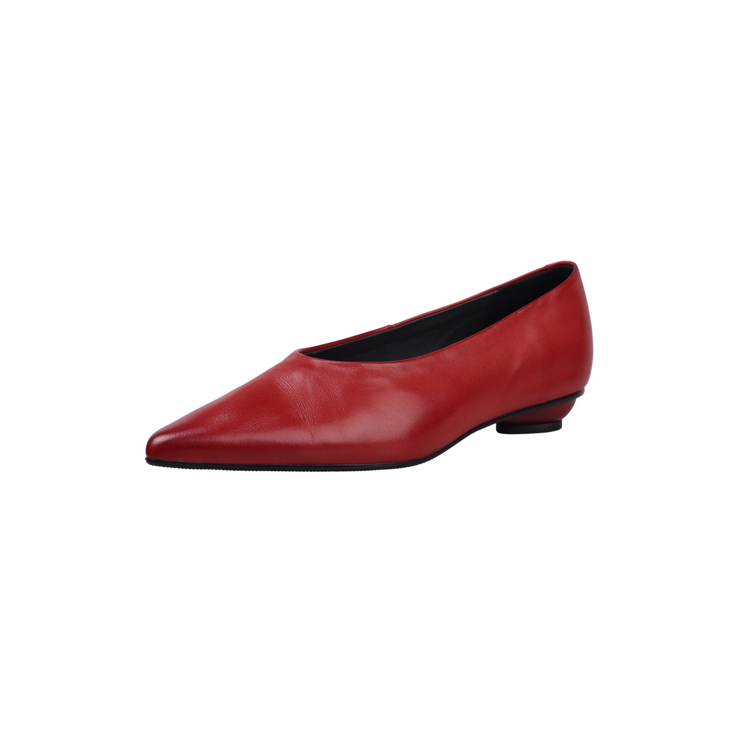 New-style Cowhide Minimalist Versatile Small Leather Shoes