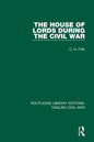 The House of Lords During the Civil War - Paperback