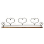 22in Triple Heart Fabric Holder