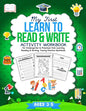 My First Learn To Read & Write Activity Workbook: For Kindergarten & Preschool Kids Learning Reading & Writing. Tracing Practice Book. - Ages 3-5 - Paperback