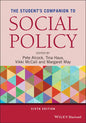 The Student's Companion to Social Policy - Paperback