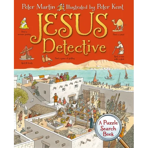 Jesus Detective: A Puzzle Search Book - Hardcover