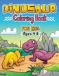 Dinosaur Coloring Book for Kids ages 4-8: Great Gift For Boys & Girls - Paperback