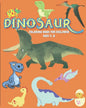 Dinosaur Coloring book for Children ages 5-8: A Ready-to-color children activity book with Dinosaurs art/illustration for kids ages 5-8. Creative and - Paperback