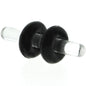 14G Clear Acrylic Plug