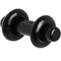 8G Black Acrylic Plug