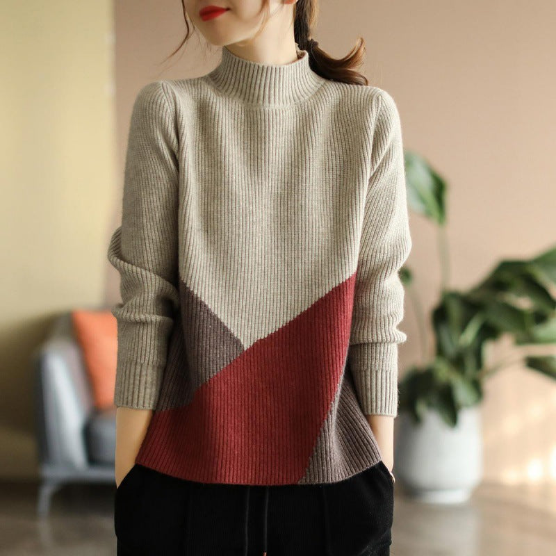 Warm Base Sweater For Fall And Winte