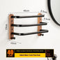 Solid Wood Towel Rack Wall Hanging Multi-bar