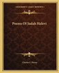 Poems of Judah Halevi - Paperback