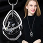 Crystal tassel necklace clothing accessories
