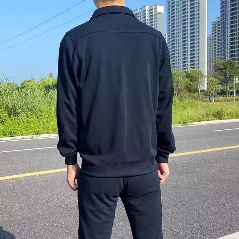 Mens Spring Physical Training Suit Set