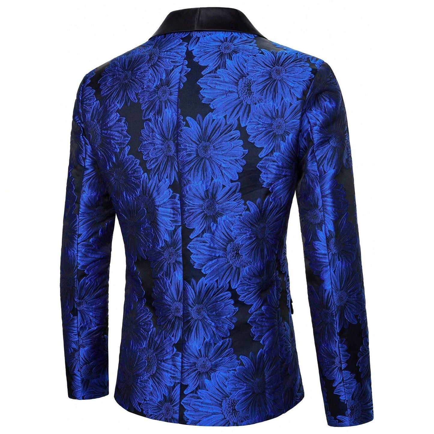 Mens Light-business-pattern Single-breasted One-button Suit