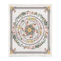 Chinese Floral Flannel Blanket – Soft Printed Throw in Multiple Sizes