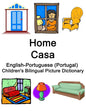English-Portuguese (Portugal) Home / Casa Children's Bilingual Picture Dictionary - Paperback