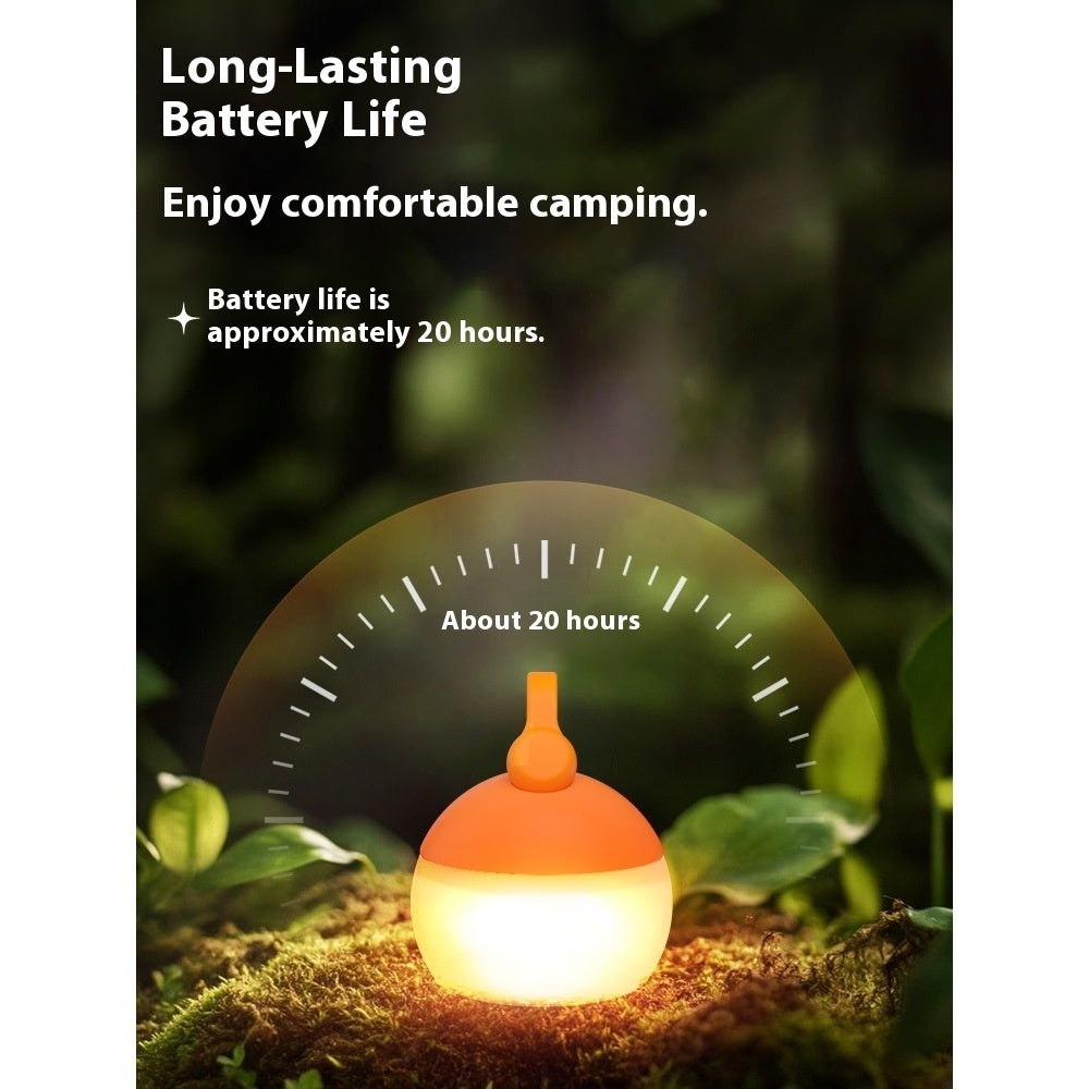 Orange Light Ultra-long Life Battery Ambience Rechargeable Lantern