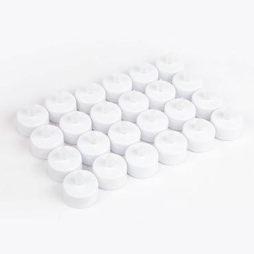 24-Piece: Flameless LED Tealight Candles