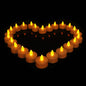 24-Piece: Flameless LED Tealight Candles