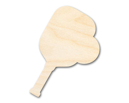 Unfinished Pickleball Paddle and Ball Shape | DIY Craft Cutout | up to 46" DIY