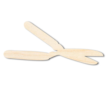 Unfinished Hedge Shears Shape | DIY Craft Cutout | up to 46" DIY