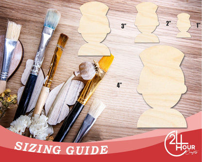 Unfinished Nurse Shape | DIY Craft Cutout | up to 46" DIY