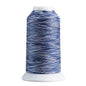 808 Navy/White Superior Spirit Variegated Polyester Thread