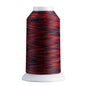 812 Red/Navy Superior Spirit Variegated Polyester Thread