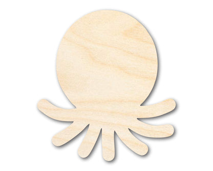 Unfinished Cute Octopus Shape | DIY Craft Cutout | up to 46" DIY