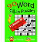 Word Fill-In Puzzles, Volume 6, 90 Puzzles - Paperback